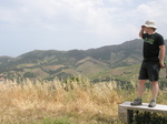 P6181300 Marijn by chapel Notre Dame de la Salette by Banyuls-sur-mer.jpg.JPG